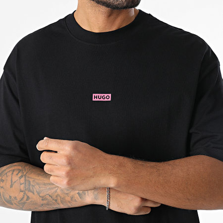 Hugo Blue - Tee Shirt Oversize Nalono 50509776 Noir
