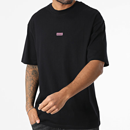 Hugo Blue - Tee Shirt Oversize Nalono 50509776 Noir