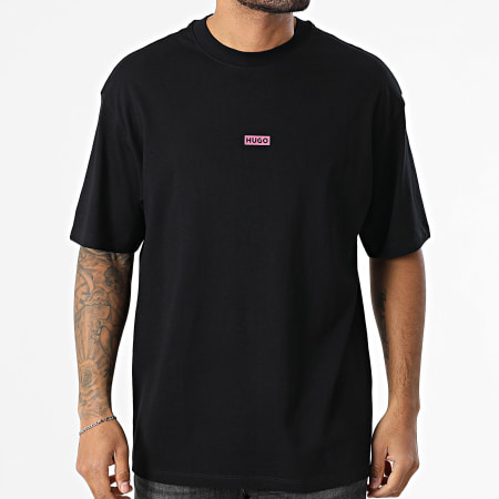 Hugo Blue - Tee Shirt Oversize Nalono 50509776 Noir
