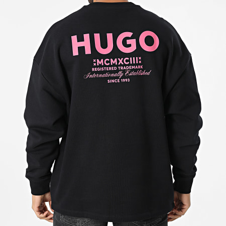 Hugo Blue - Sweat Crewneck Naviu 50510732 Noir