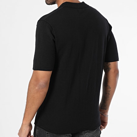 Jack And Jones - Polo de manga corta Kane Negro
