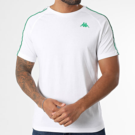 Kappa - Camiseta Tee Banda 303UV10 Blanca
