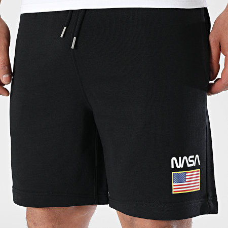 NASA - Short Jogging USA Noir