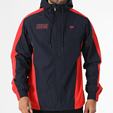 New Era - Red Bull Windrunner Hooded Zip Jacket 60746978 Navy Blue