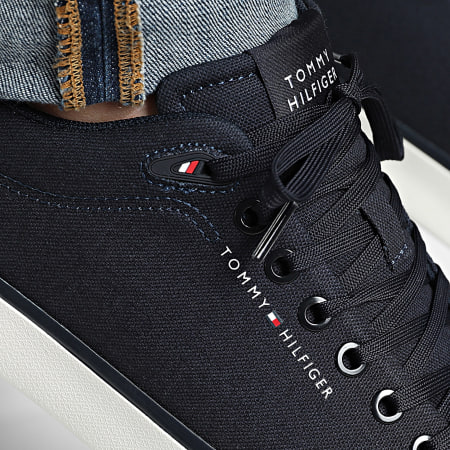 Tommy Hilfiger - Baskets Hi Vulc Low Core Canvas 5396 Desert Sky