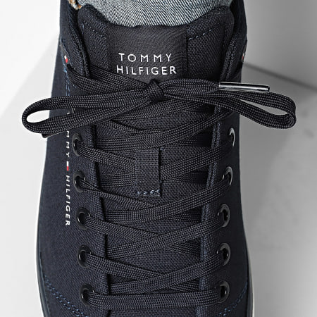 Tommy Hilfiger - Baskets Hi Vulc Low Core Canvas 5396 Desert Sky
