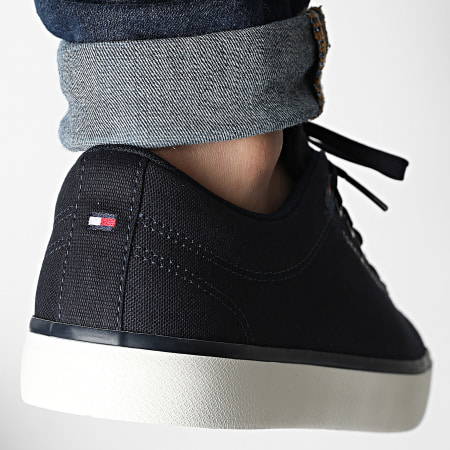 Tommy Hilfiger - Baskets Hi Vulc Low Core Canvas 5396 Desert Sky