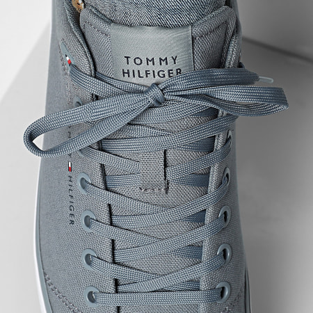Tommy Hilfiger - Baskets Hi Vulc Low Core Canvas 5396 Overcast Grey