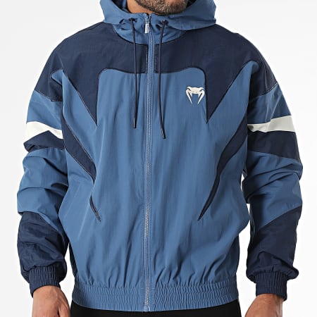 Venum - Chaqueta Capucha Con Cremallera Attack 90 05206 Azul Claro Azul Marino