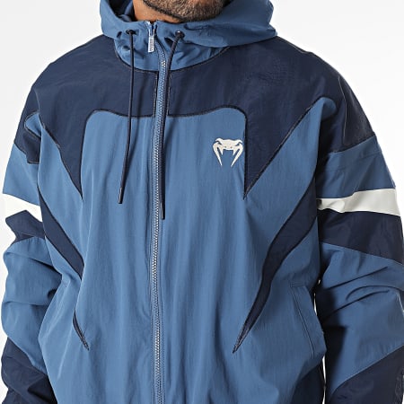 Venum - Chaqueta Capucha Con Cremallera Attack 90 05206 Azul Claro Azul Marino