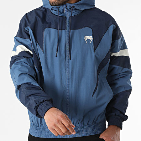 Venum - Chaqueta Capucha Con Cremallera Attack 90 05206 Azul Claro Azul Marino