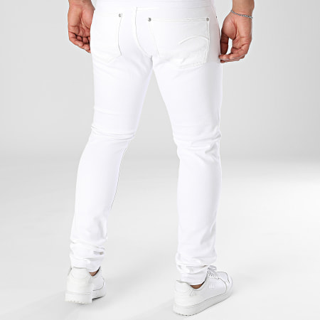 G-Star - Jean Skinny Revend D20071-C258 Blanc
