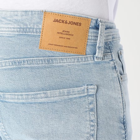 Jack And Jones - Short Jean Rick Original Bleu Denim