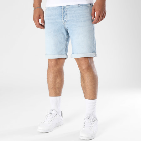Jack And Jones - Short Jean Rick Original Bleu Denim