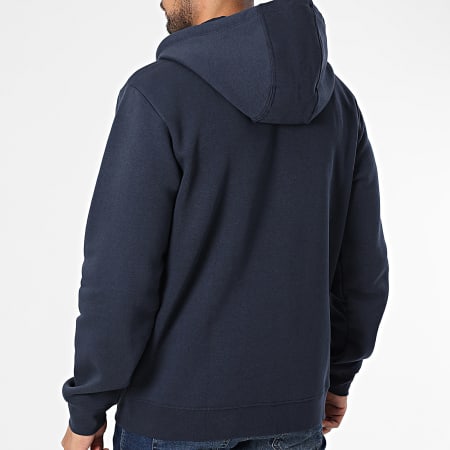 Teddy Smith - Class Little Zip Hoodie 10916794D Navy Blue