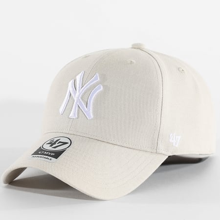 '47 Brand - Gorra MVP NY Yankees MVPSP17WBP Beige