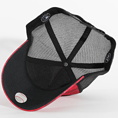 '47 Brand - Gorra Trucker Oakland Athletics B-FIJDT01PTP Rojo Negro