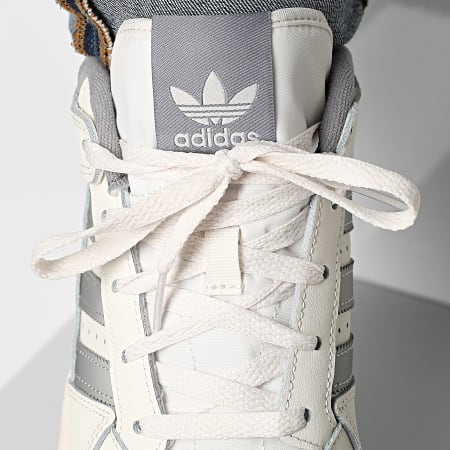 Adidas Originals - Baskets Forum Low CL JI3266 Cloud White Grey Three Grey Two