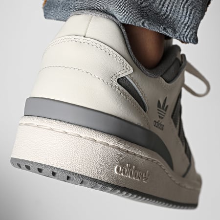 Adidas Originals - Baskets Forum Low CL JI3266 Cloud White Grey Three Grey Two