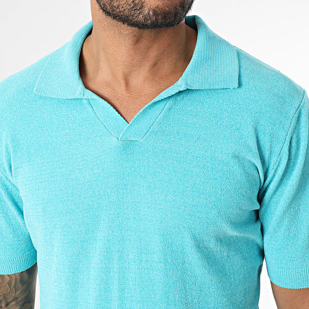 Classic Series - Polo Manches Courtes 010 Turquoise