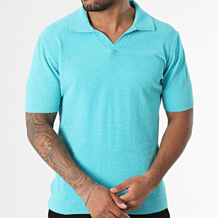 Classic Series - Polo Manches Courtes 010 Turquoise