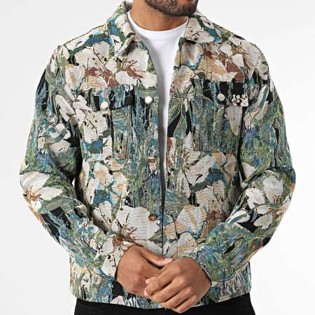 Frilivin - Veste O83 Beige Vert