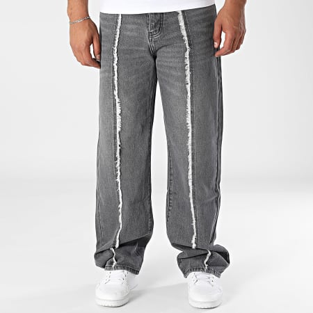 Frilivin - Jean Baggy Fit 509 Gris Antracita