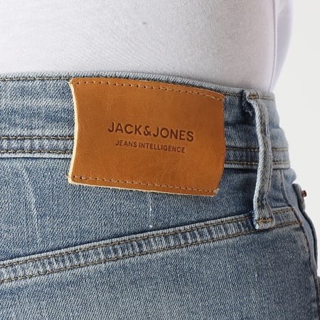 Jack And Jones - Short Jean Rick Original Bleu Denim