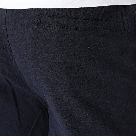 Teddy Smith - Short Chino Linen 10417230D Bleu Marine