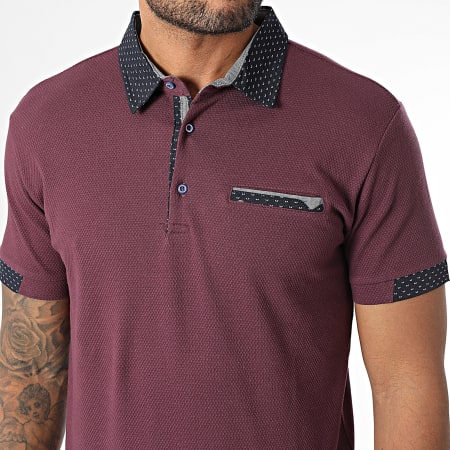 Classic Series - Polo Manches Courtes 49 Bordeaux