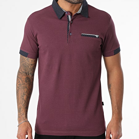 Classic Series - Polo Manches Courtes 49 Bordeaux