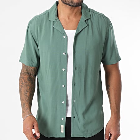 Blend - Chemise Manches Courtes Auran 20718222 Vert