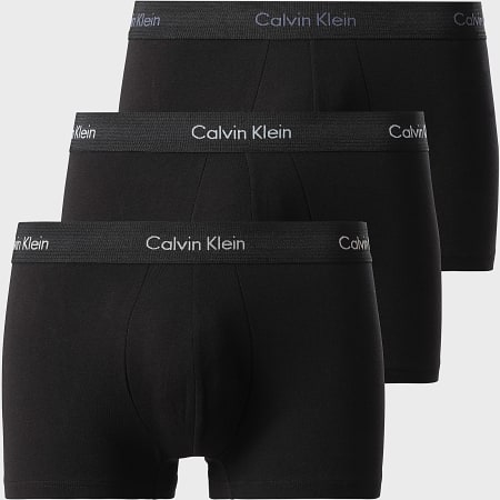 Calvin Klein - Lot De 3 Boxers U2664G Noir