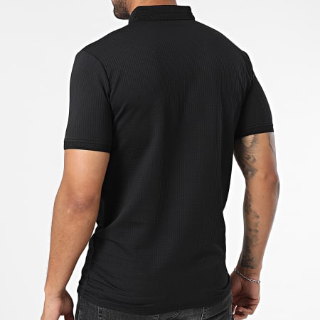Classic Series - Polo Manches Courtes Col Mao 003 Noir