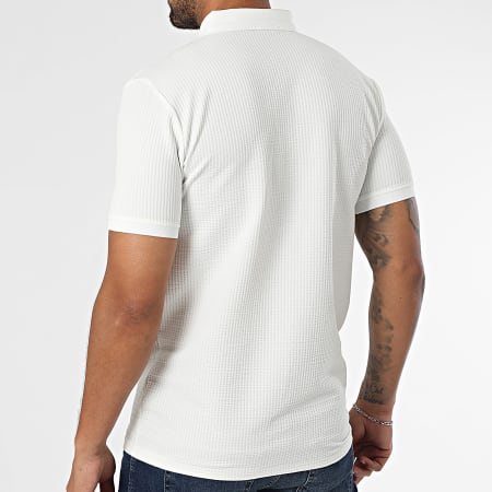 Classic Series - Polo Manches Courtes Col Mao 003 Blanc