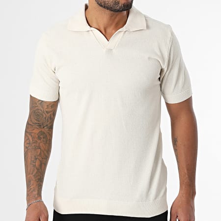 Classic Series - Polo Manches Courtes 010 Beige Clair