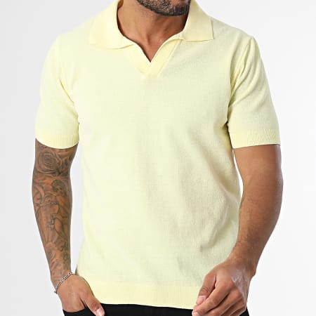 Classic Series - Polo Manches Courtes 010 Jaune