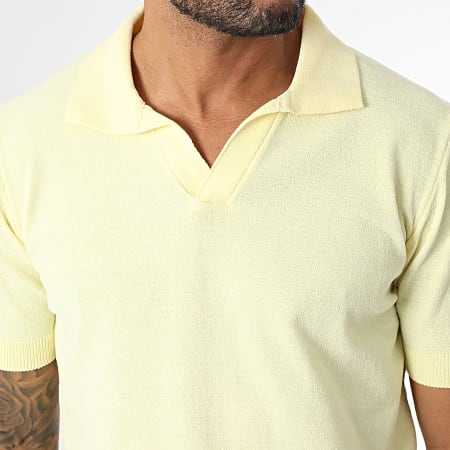 Classic Series - Polo Manches Courtes 010 Jaune