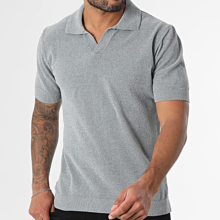 Classic Series - Polo Manches Courtes 010 Gris