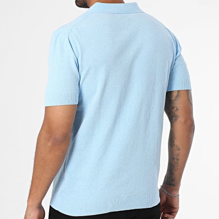Classic Series - Polo Manches Courtes 010 Bleu Clair