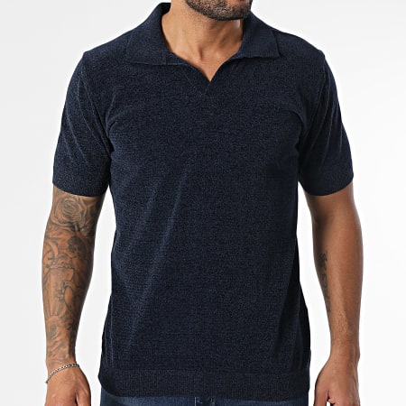 Classic Series - Polo Manches Courtes 010 Bleu Marine