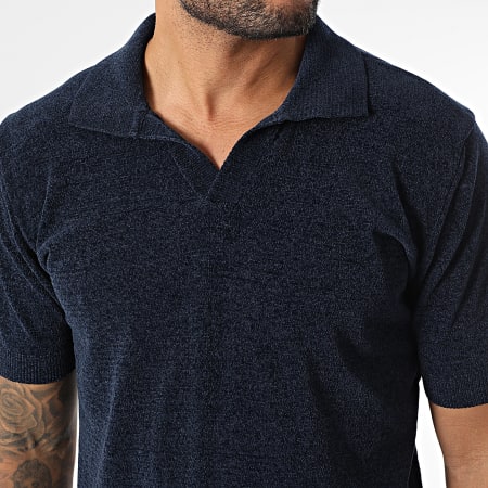 Classic Series - Polo Manches Courtes 010 Bleu Marine