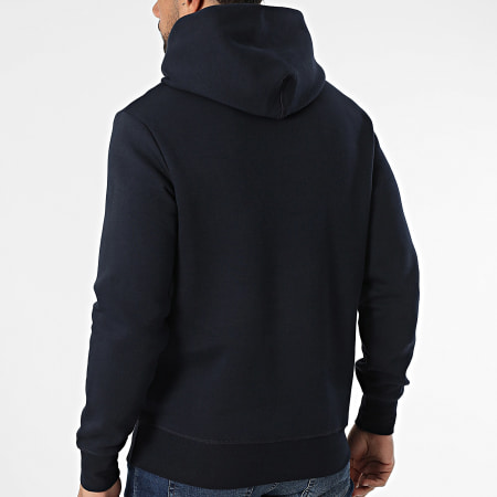 Tommy Hilfiger - Sweat Capuche Hilfiger NY 9301 Bleu Marine