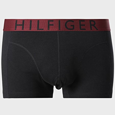 Tommy Hilfiger - Lot De 3 Boxers 3465 Noir Rose Rouge Bordeaux
