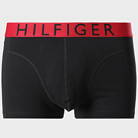 Tommy Hilfiger - Lot De 3 Boxers 3465 Noir Rose Rouge Bordeaux