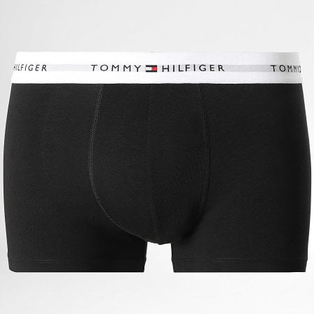 Tommy Hilfiger - Lot De 7 Boxers 3472 Noir Vert Kaki Bleu Orange Bordeaux