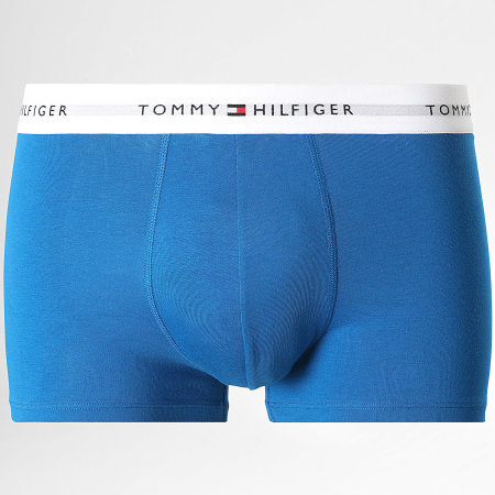 Tommy Hilfiger - Lot De 7 Boxers 3472 Noir Vert Kaki Bleu Orange Bordeaux