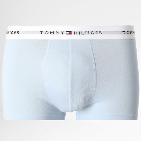 Tommy Hilfiger - Lot De 7 Boxers 3472 Noir Vert Kaki Bleu Orange Bordeaux