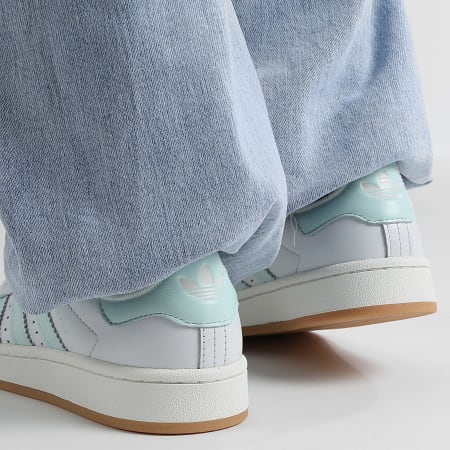 Adidas Originals - Baskets Femme Campus 00s W JH7285 Crystal White Core White Halo Mint
