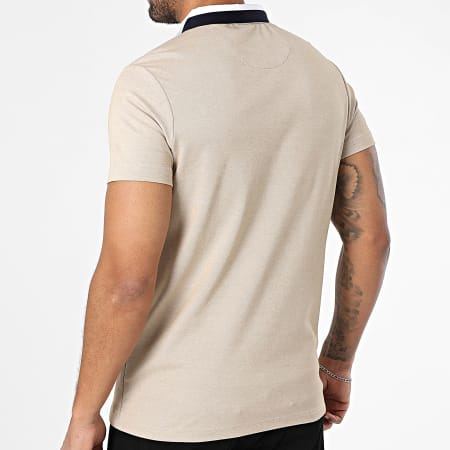 Classic Series - Polo Manches Courtes 70 Beige Chiné